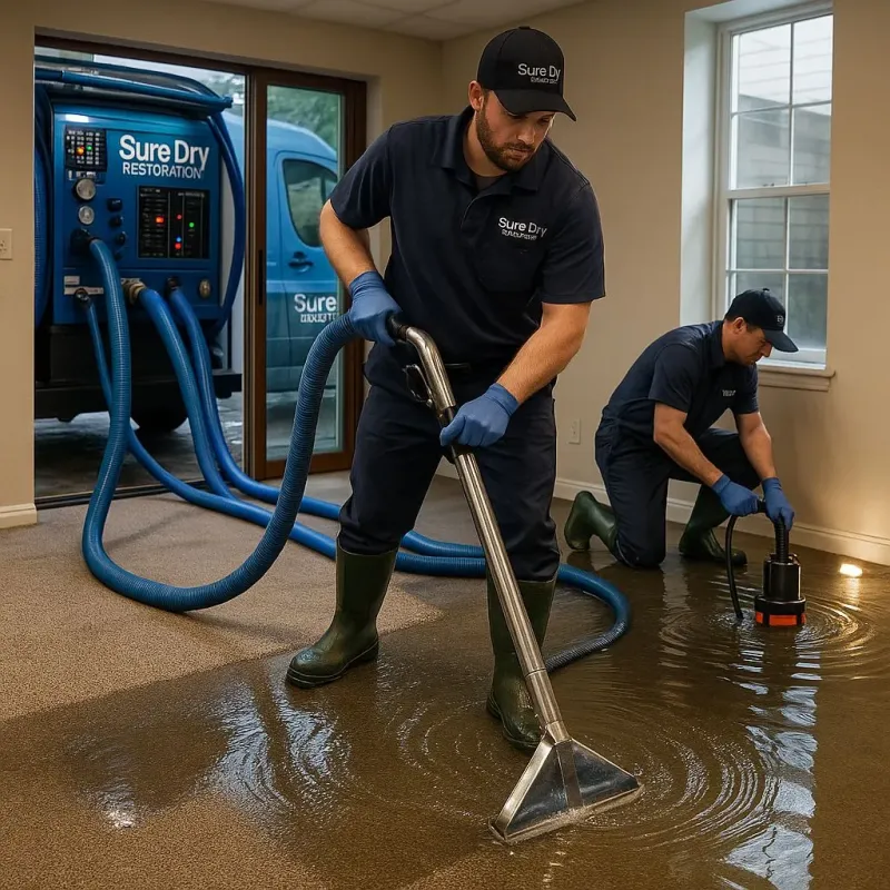 Water Extraction and Removal process in Davie, FL